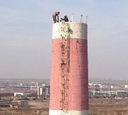 烟囱拆除施工安全步骤：